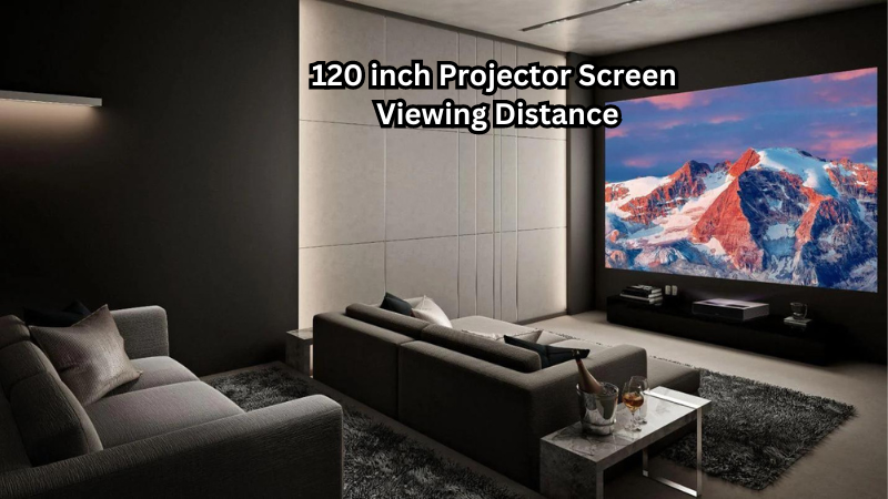 120 inch Projector Screen Viewing Distance