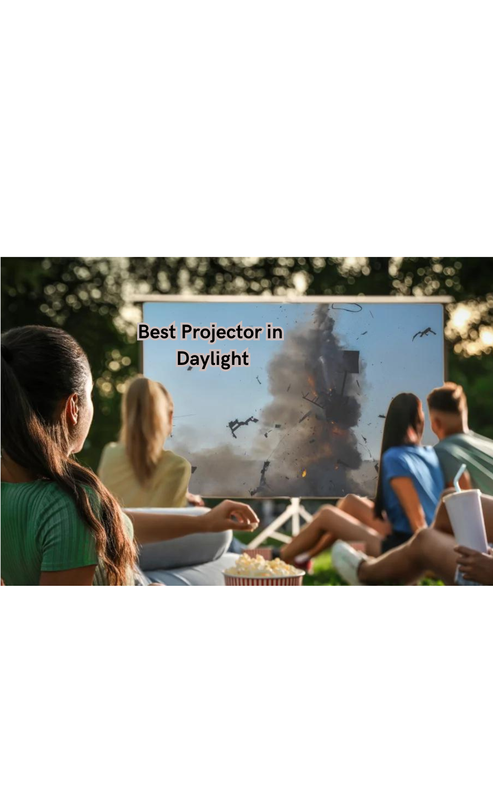 Never Sacrifice Quality: The Best Projector in Daylight