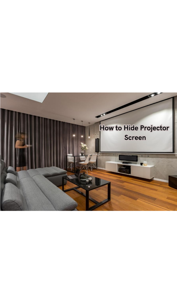 How to Hide Projector Screen